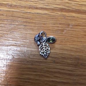 Pandora leaf charm